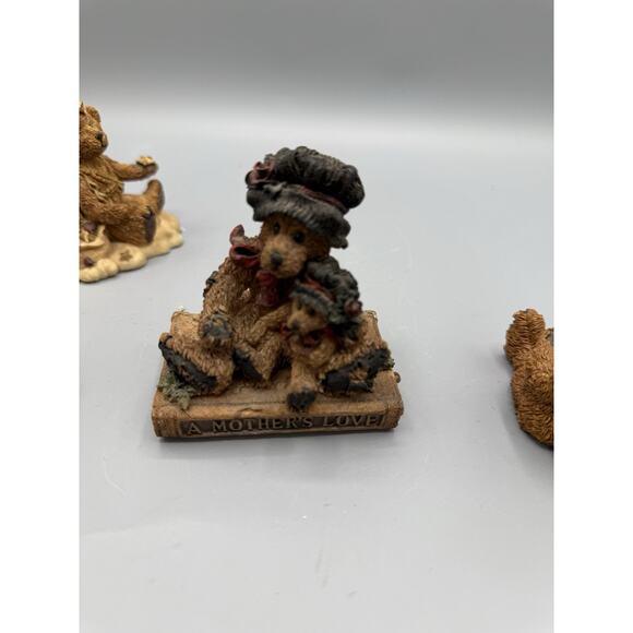 Lot of 5 Boyds Bears Resin Figurines Wedding Mother’s Love Holiday Collectibles - Picture 6 of 12